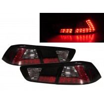 CrazyTheGod INSPIRA 2010-2015 Sedan 4D LED Tail Rear Light Black V3 for PROTON
