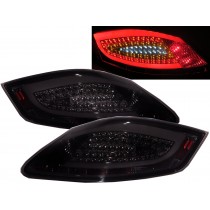 CrazyTheGod BOXSTER 987 Second generation 2005-2008 Roadster 2D LED Tail Rear Light Smoke for PORSCHE 