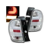 CrazyTheGod Pulse Fourth generation 2010-present Hatchback 5D LED Tail Rear Light Chrome for RENAULT