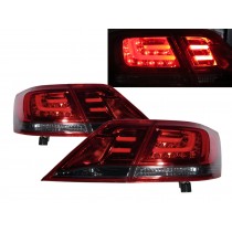 CrazyTheGod AURION XV40 2006-2011 Sedan 4D LED Tail Rear Light Red/Smoke ASIA for TOYOTA