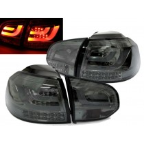 CrazyTheGod Golf 6 Sixth generation 2008-2013 Hatchback/Wagon/Convertible 2D/3D/5D LED Tail Rear Light Smoke for VW Volkswagen