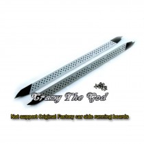CrazyTheGod X5 E70 Second generation 2007-2013 SUV 5D Aluminum Brushed Running Board Side Step Chrome for BMW