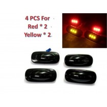 CrazyTheGod Ram 2500/3500 DR/DH/D1/DC/DM Third generation 2003-2009 Pickup 2D/4D LED Side Fender Marker Light Lamp Smoke for DODGE