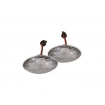 CrazyTheGod MINI R50 First generation 2000-2006 Hatchback 3D Side Marker Light Lamp Black for MINI