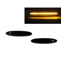 CrazyTheGod CAMRY XV40 2006-2011 Coupe/Convertible 2D LED Dynamic Turn signal Side Fender Marker Light Lamp Smoke for TOYOTA