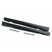 CrazyTheGod 3-Series E90/E91 Fifth generation 2005-2011 Sedan/Wagon 4D/5D M-Tech Look Side Skirts Black for BMW