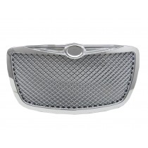 CrazyTheGod 300C 300 2005-2010 GRILLE/GRILL BENTLY STYLE CHROME for CHRYSLER