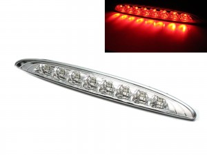 CrazyTheGod MINI R50 First generation 2002-2006 Hatchback 3D LED Rear Tail Third Brake Light Chrome for MINI