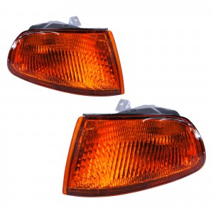 CrazyTheGod Civic EG/EH/EJ Fifth generation 1992-1995 Coupe/Hatchback 2D/3D Clear Corner Light Yellow for HONDA