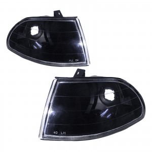 CrazyTheGod Civic EG/EH/EJ Fifth generation 1992-1995 Sedan 4D Clear V2 Corner Light Black for HONDA