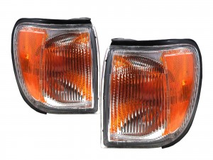 CrazyTheGod TERRANO R50 Second generation 1999-2004 SUV 5D Clear Corner Light Chrome for NISSAN
