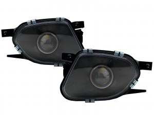 CrazyTheGod SPRINTER NCV3 Second generation 2003-present Mini Bus 4D Projector Fog Light Lamp Black for Mercedes-Benz