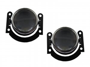CrazyTheGod Colt PLUS 2013-Present Hatchback 3D/5D Projector Fog Light Lamp Black for Mitsubishi