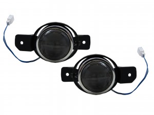 CrazyTheGod Altima D32 Fourth generation 2008-2014 Coupe 2D Projector Dual Beam Fog Light Lamp Black for NISSAN