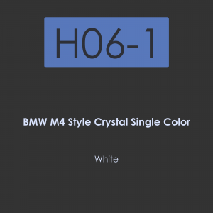 H06-BMW M4 Style Crystal Angle Eye-BMW M4 Style Crystal Single Color