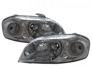CrazyTheGod Aveo/Gentra 2007-2011 Sedan 4D Crystal Headlight Headlamp Chrome for DAEWOO LHD
