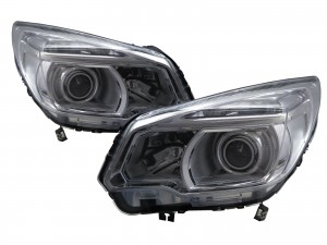 CrazyTheGod S-10 RG Third generation 2012-2016 Pickup 2D/4D Projector Headlight Headlamp Chrome for CHEVROLET CHEVY LHD