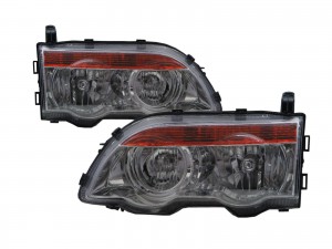 CrazyTheGod Space Gear L400 Fourth generation 2005-2008 Facelift Minivan 4D Clear Headlight Headlamp Chrome for Mitsubishi LHD