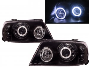 CrazyTheGod Mariner First generation 2004-2007 FACELIFTED SUV 5D CCFL Projector Headlight Headlamp Black for Mercury LHD 