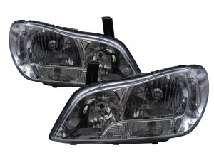 CrazyTheGod Cefiro A34 2002-2004 Facelift Sedan 4D Clear Headlight Headlamp Chrome Taiwan for NISSAN LHD
