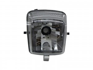 CrazyTheGod Cuxi Motorcycles Clear Headlight Headlamp Chrome for YAMAHA