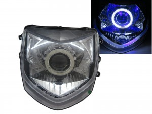 CrazyTheGod Cygnus 2002-2005 CCFL Projector Headlight Headlamp Asia Chrome for YAMAHA