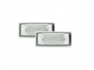 CrazyTheGod TT 8N First generation 1999-2006 Coupe/Convertible 2D LED License Lamp White for AUDI
