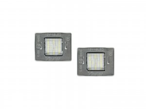 CrazyTheGod V-Class W447 VITO Third generation 2014-Present Minibus/VAN 4D LED License Lamp White for Mercedes-Benz