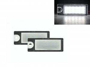 CrazyTheGod V70 Second generation 2000-2007 Wagon 5D LED License Lamp Clear for VOLVO