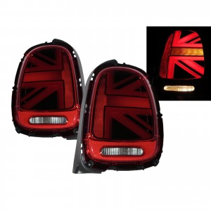 CrazyTheGod MINI F57 Third generation 2013-2020 Convertible 2D LED Tail Rear Light Red for MINI