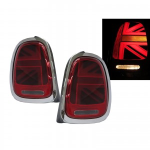 CrazyTheGod MINI F57 Third generation 2013-2020 Convertible 2D LED Tail Rear Light Red for MINI
