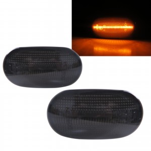 CrazyTheGod AZ-Offroad MJ23W Third generation 2005-2012 Wagon 2D LED Side Marker Light Lamp Smoke for MAZDA