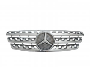 CrazyTheGod W163 1998-2005 GRILLE/GRILL 3FIN CHROME for Mercedes-Benz V1 W164 Look
